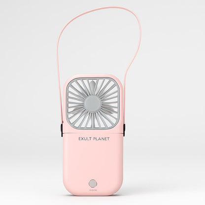 Portable Neckband Fan with Dual Cooling Blades