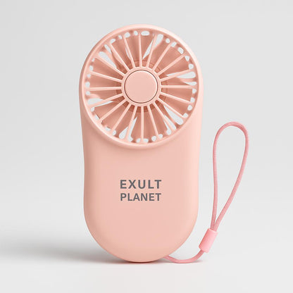 Portable Neckband Fan with Dual Cooling Blades