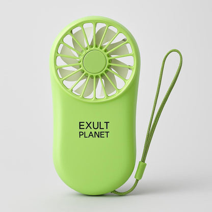 Portable Neckband Fan with Dual Cooling Blades