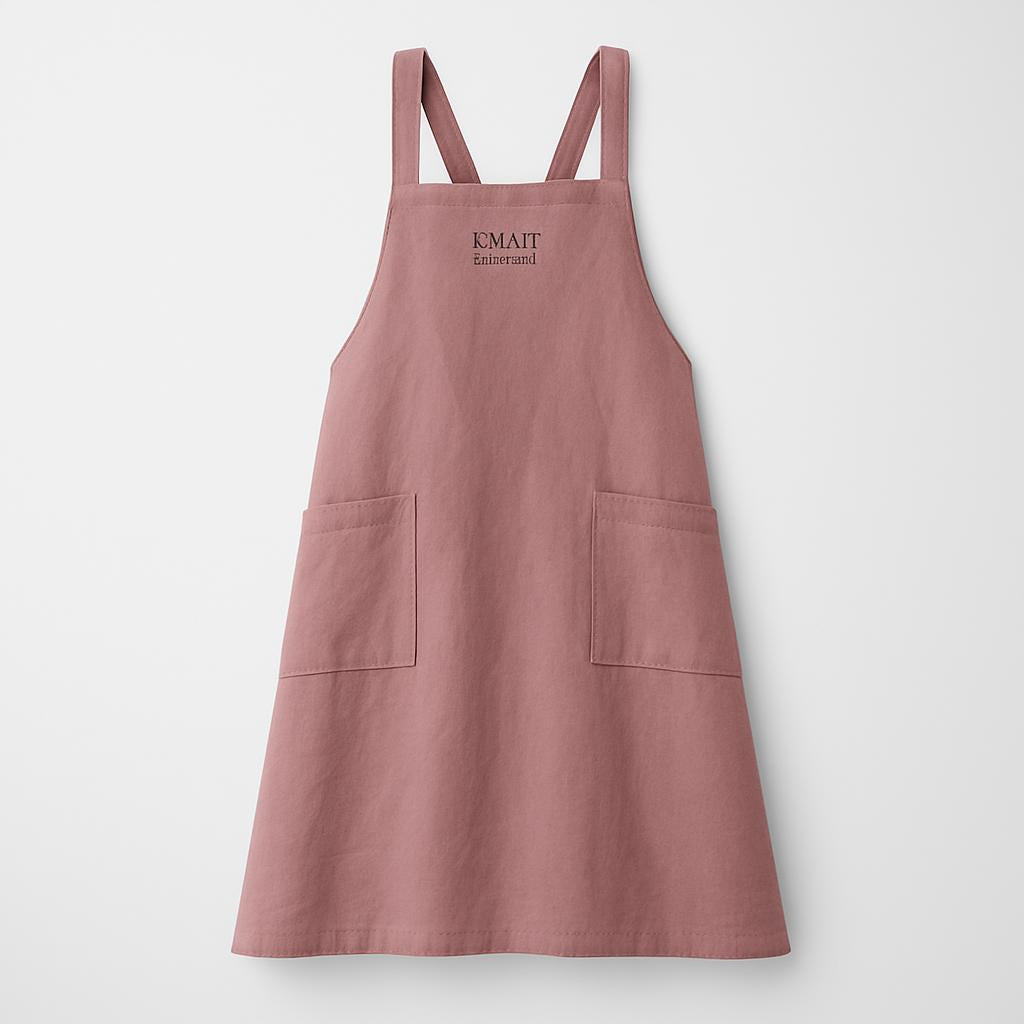 Eco-Chic Sustainable Apron with Shoulder Strap