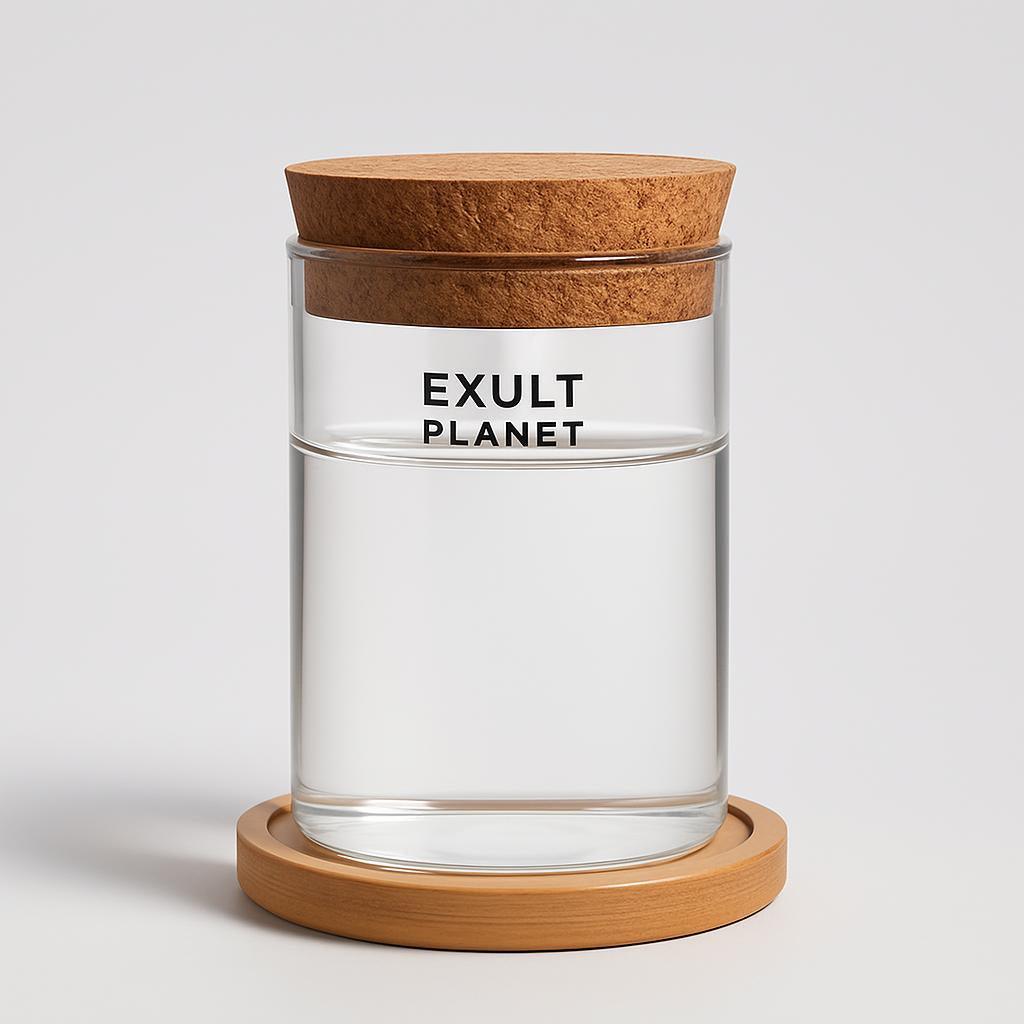 Eco-Friendly Glass Gardening Vase for Home & Office