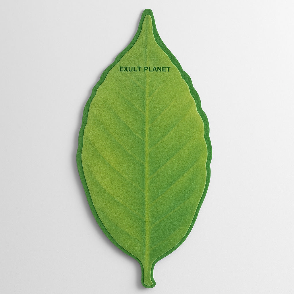 Color-Changing Leaf Thermometer Bookmark for Eco-Friendly Reading