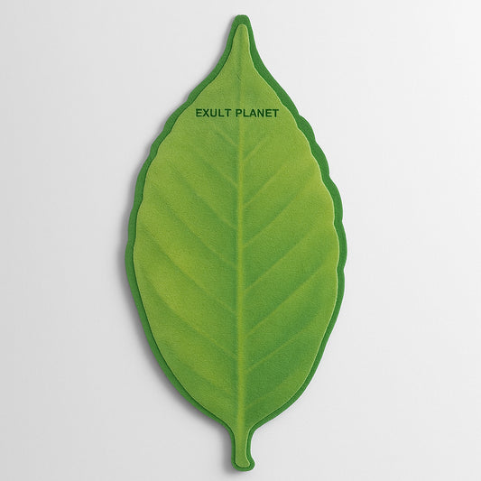 Color-Changing Leaf Thermometer Bookmark for Eco-Friendly Reading
