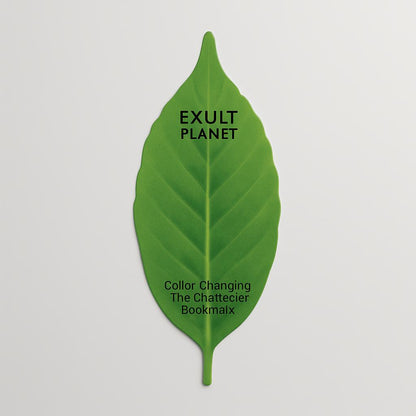 Color-Changing Leaf Thermometer Bookmark