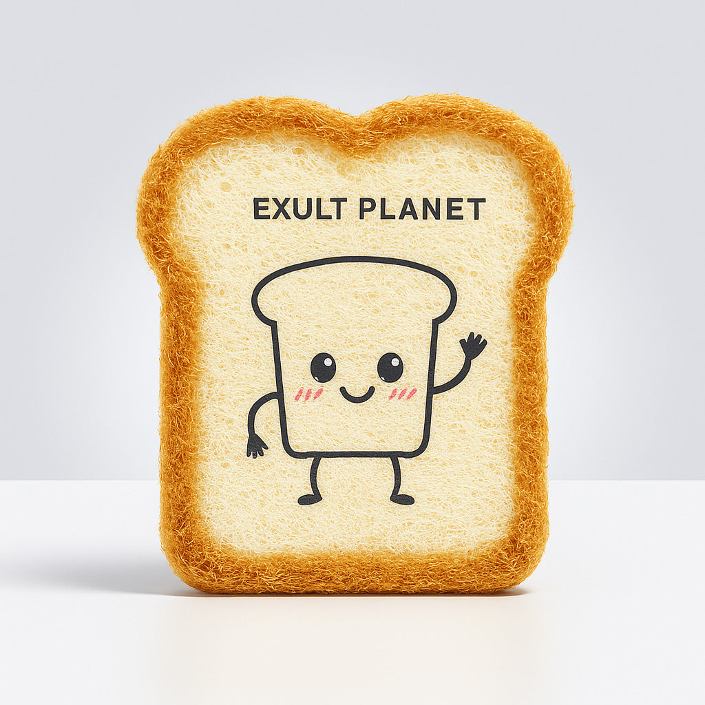 Eco-Friendly Bread-Shaped Dish Towel for Sustainable Kitchen