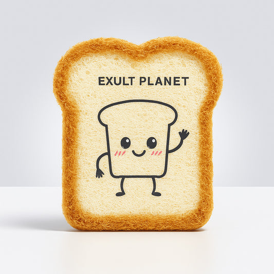 Eco-Friendly Bread-Shaped Dish Towel for Sustainable Kitchen