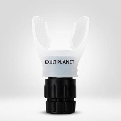 Breathing Trainer Respirator Mouthpiece for Enhanced Lung Capacity