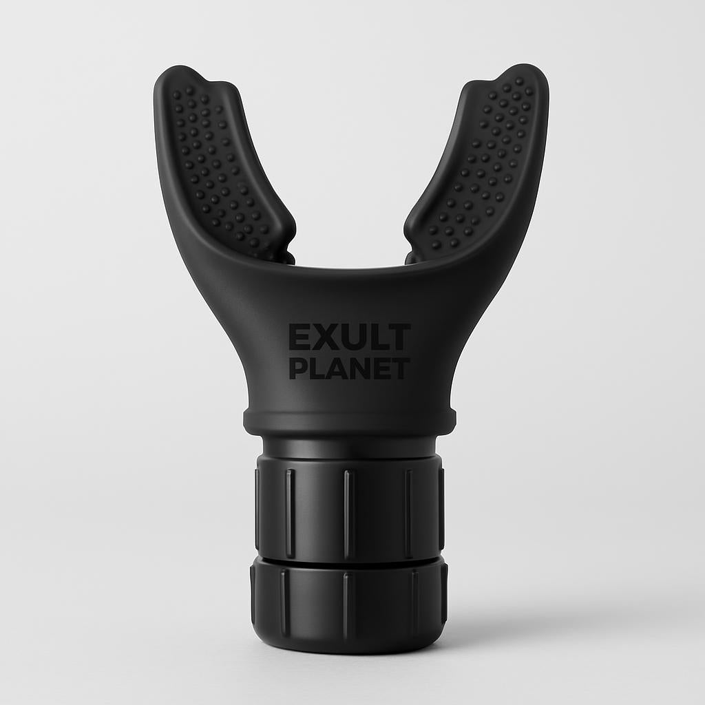 Breathing Trainer Respirator Mouthpiece for Enhanced Lung Capacity