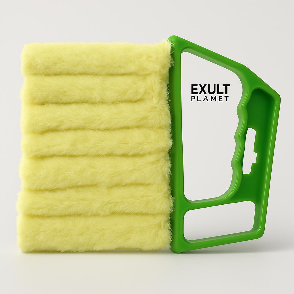 Efficient Blind Cleaner Brush - Eco-Friendly, Reusable, Time-Saving