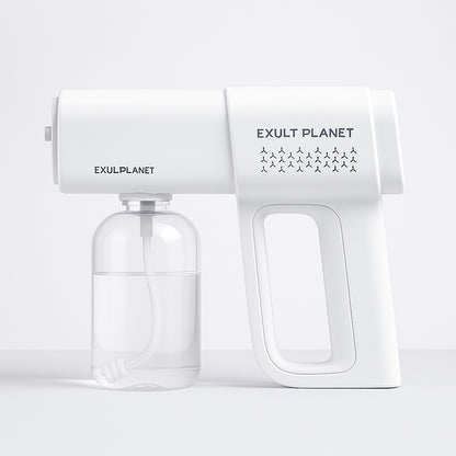 Handheld Electric Nano Sanitizer Spray Gun with Blue Light