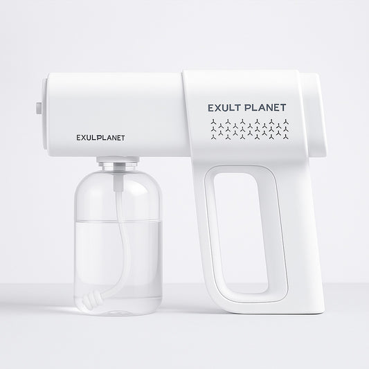 Handheld Electric Nano Sanitizer Spray Gun with Blue Light