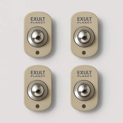 Smooth Glide Universal Swivel Caster Wheels