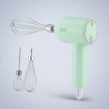 Portable Mini Wireless Electric Egg Beater and Milk Frother