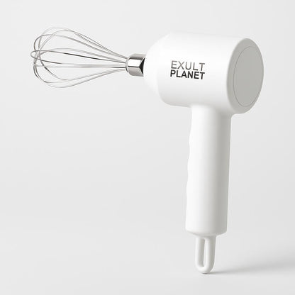 Portable Mini Wireless Electric Egg Beater & Milk Frother