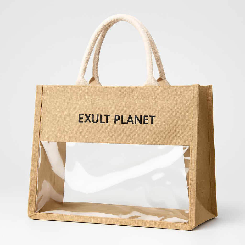 Eco-Friendly Transparent Large Capacity Handbag
