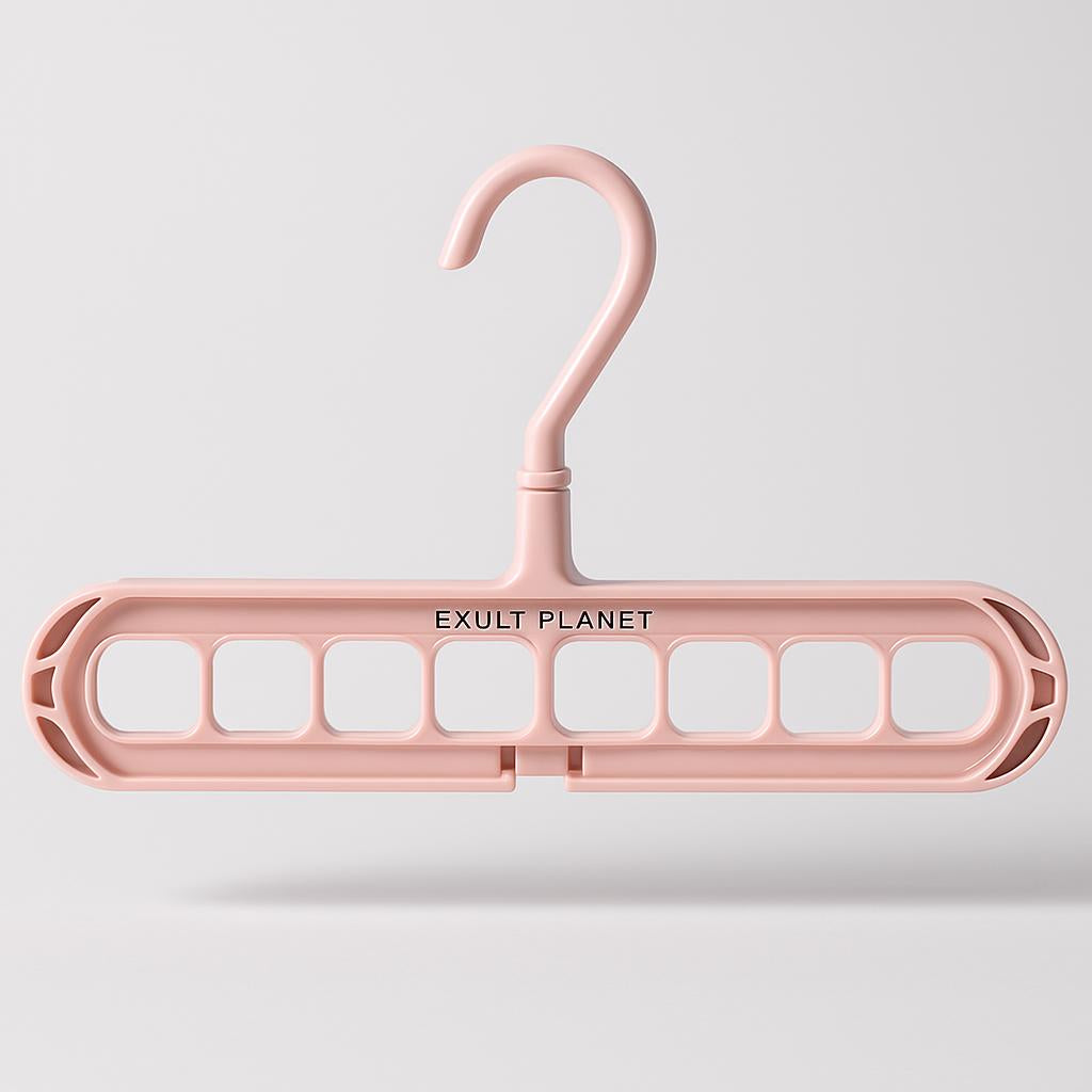 Space-Saving Multi-Slot Folding Hanger