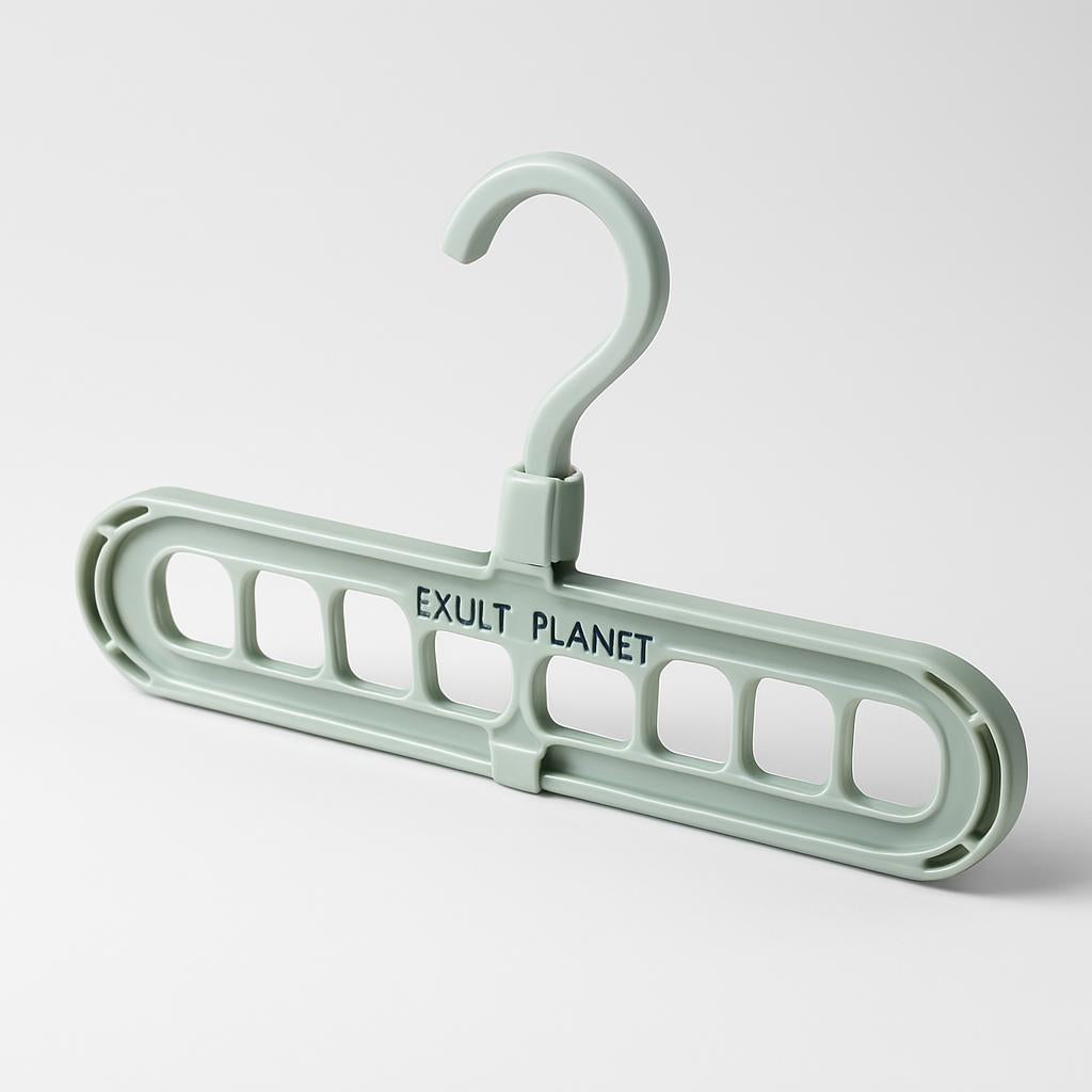 Space-Saving Multi-Slot Folding Hanger