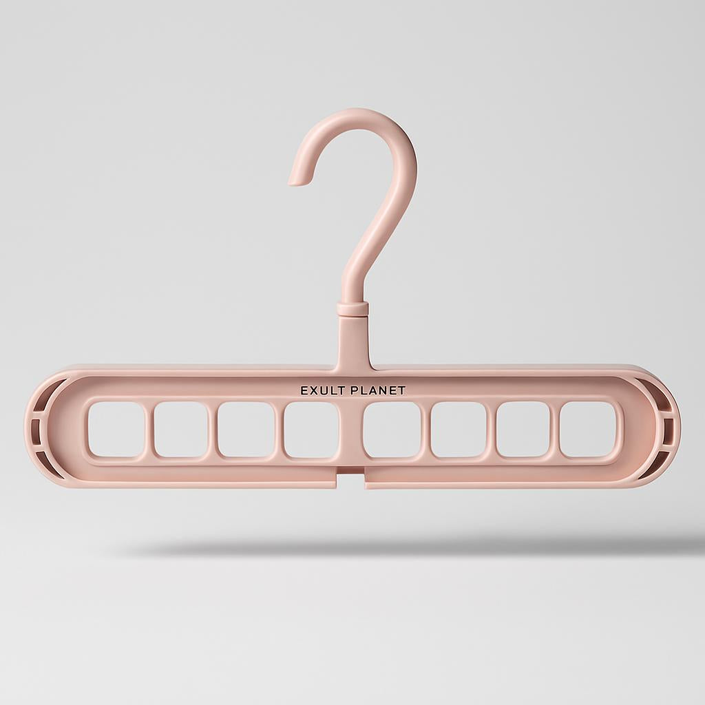 Space-Saving Multi-Slot Folding Hanger