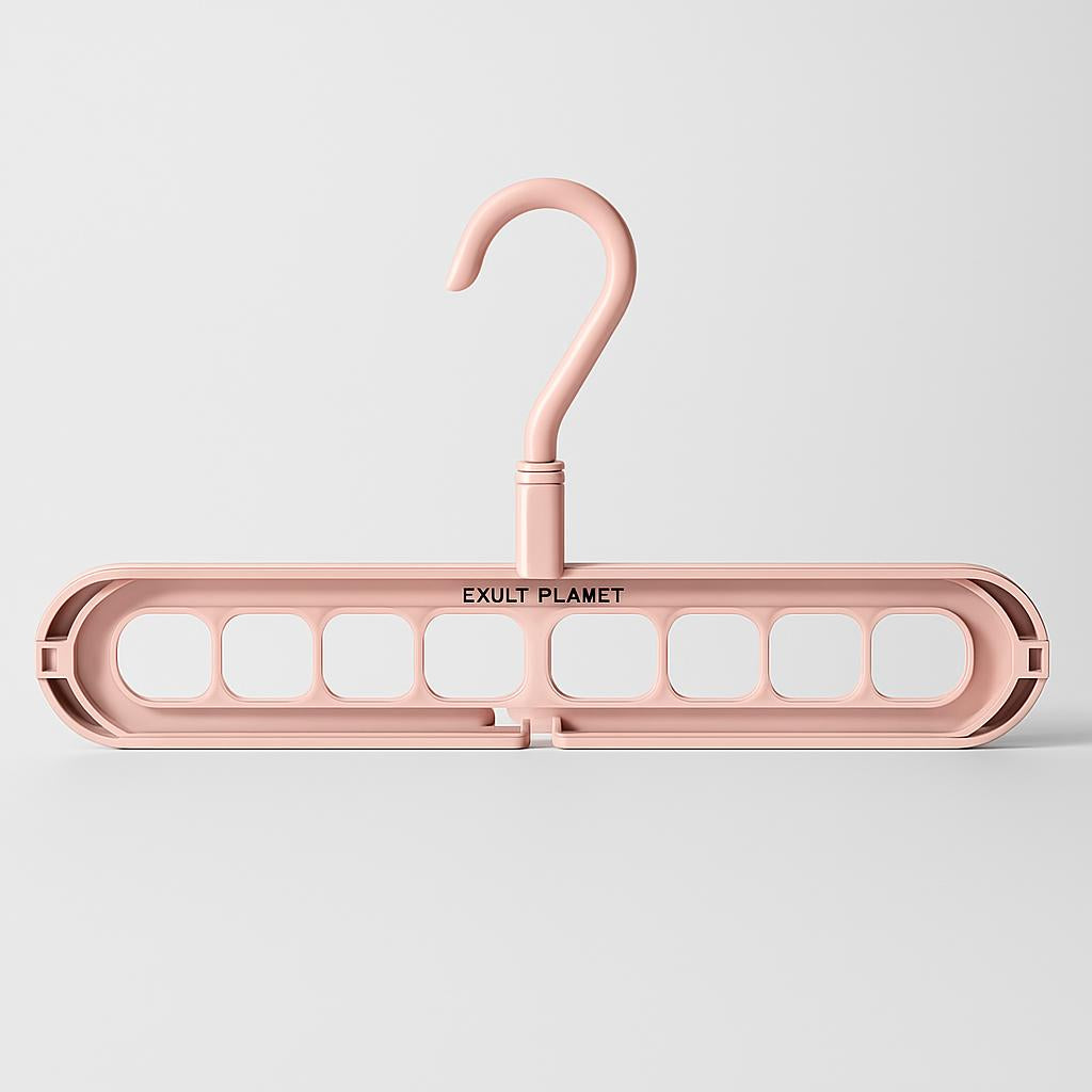 Space-Saving Multi-Slot Folding Hanger