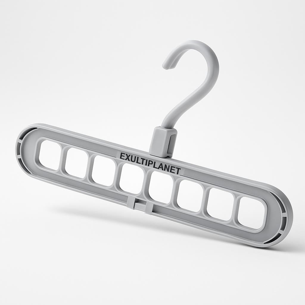 Space-Saving Multi-Slot Folding Hanger