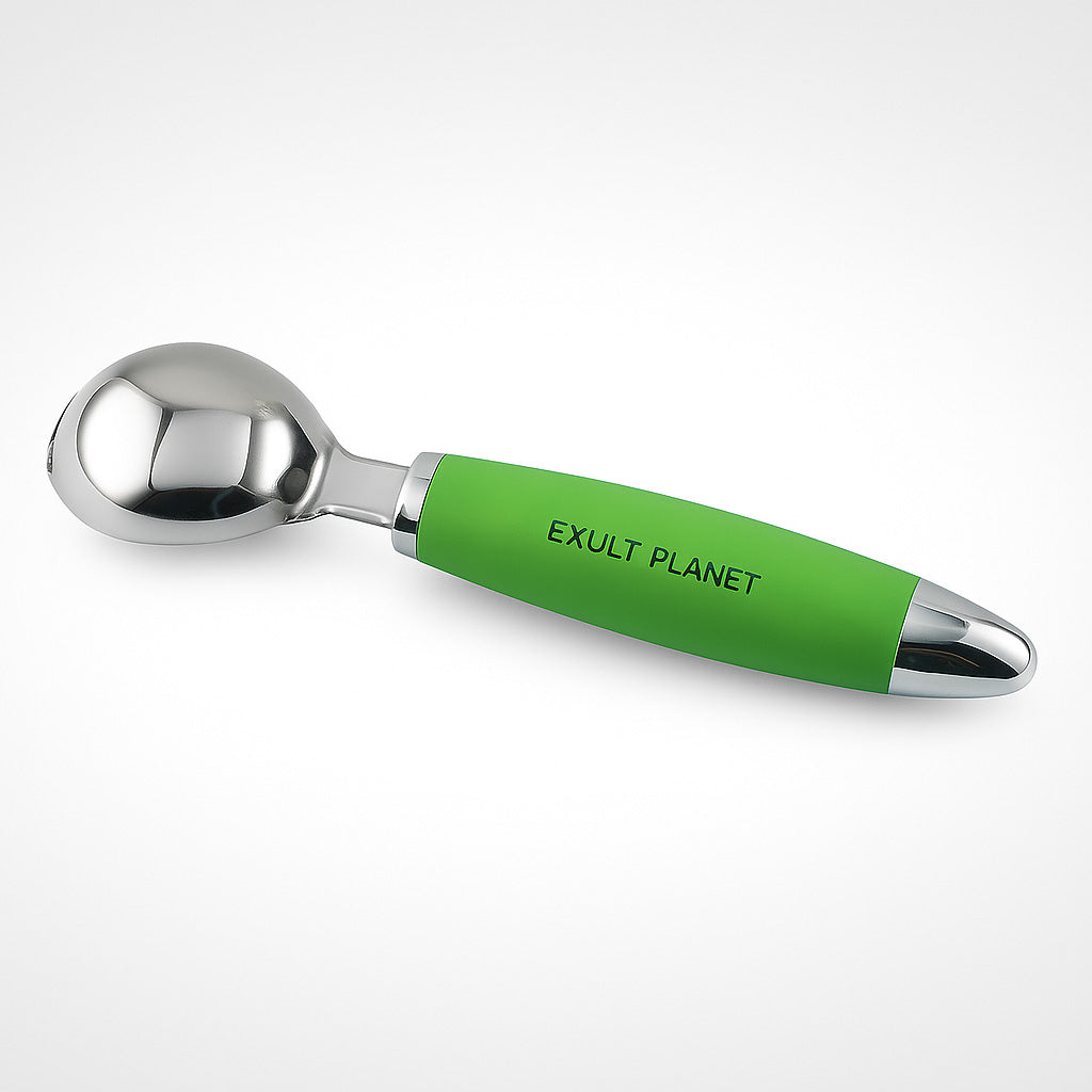 Eco-Friendly Stainless Steel Ice Cream Scoops with Ergonomic Handles