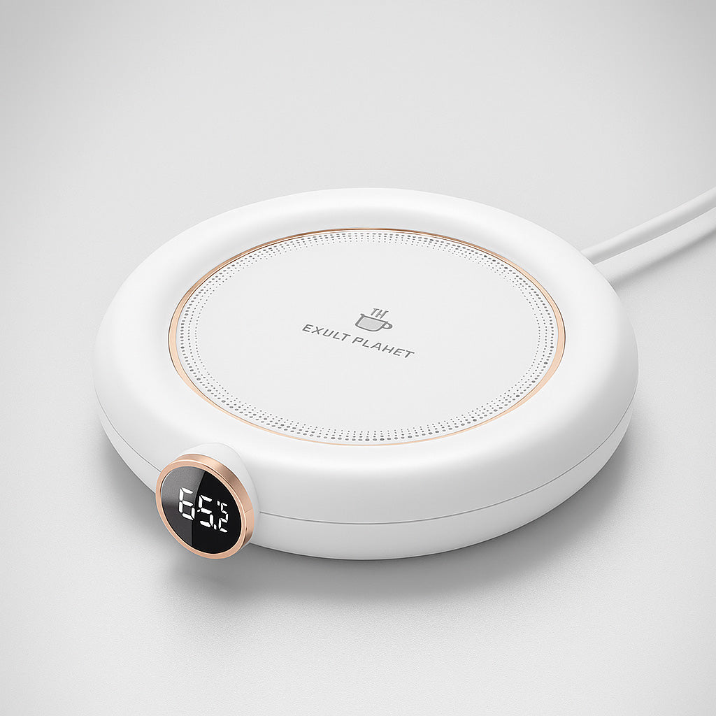 USB Cup Warmer Pad with Adjustable Temperature and LED Display