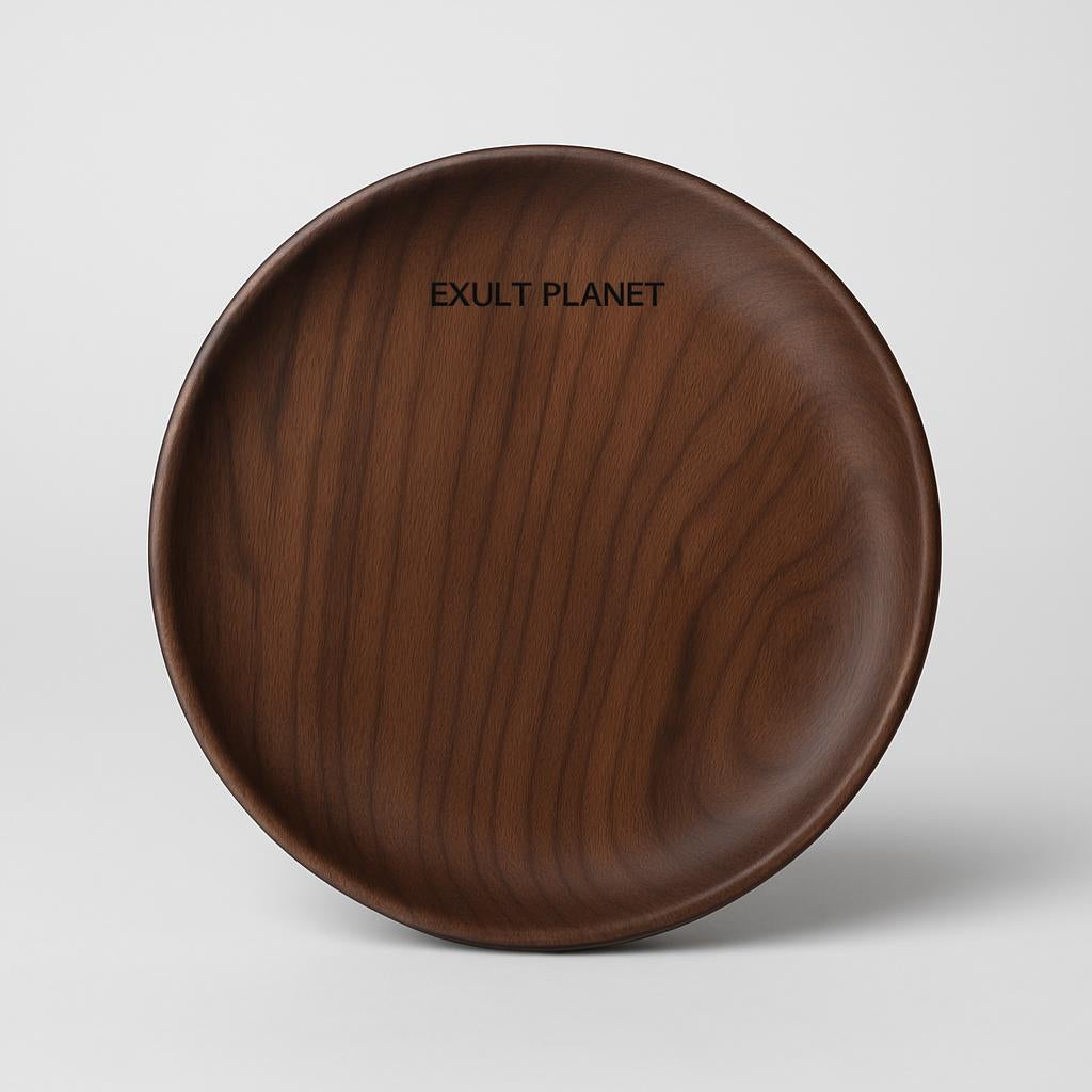 Eco-Friendly Japanese Wooden Fruit Bowl