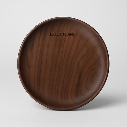 Eco-Friendly Japanese Wooden Fruit Bowl