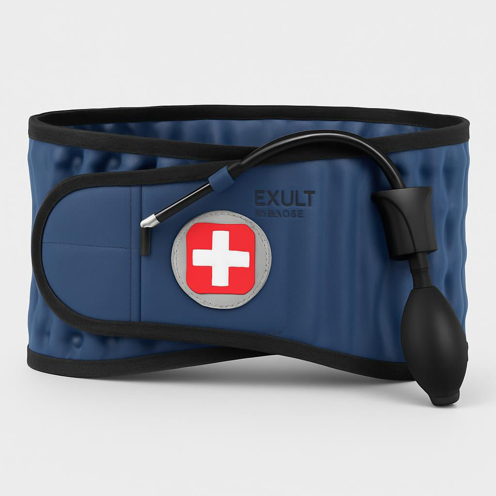 Inflatable Lumbar Support Decompression Belt