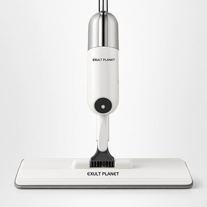 Eco-Friendly Spray Mop with Reusable Microfiber Pad