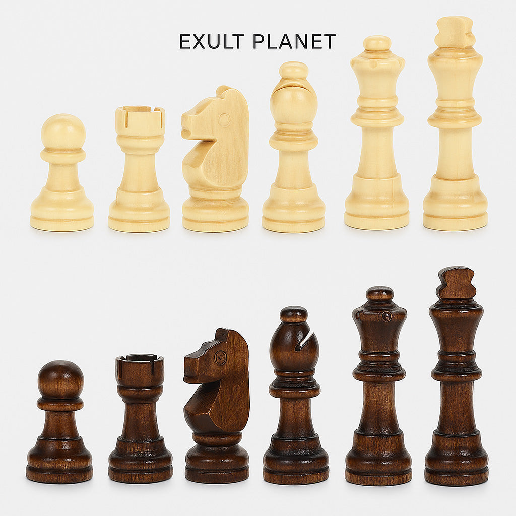 Eco-Friendly Foldable Magnetic Chess Set for Sustainable Gaming