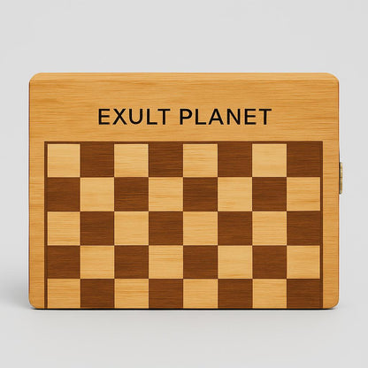 Eco-Friendly Foldable Magnetic Chess Set for Sustainable Gaming