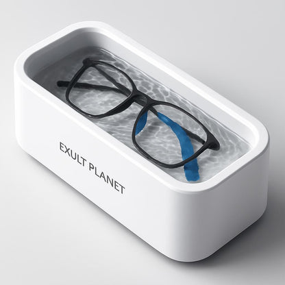 Ultrasonic Eyeglasses Cleaner - Eco-Friendly, Water-Saving, Multi-Use