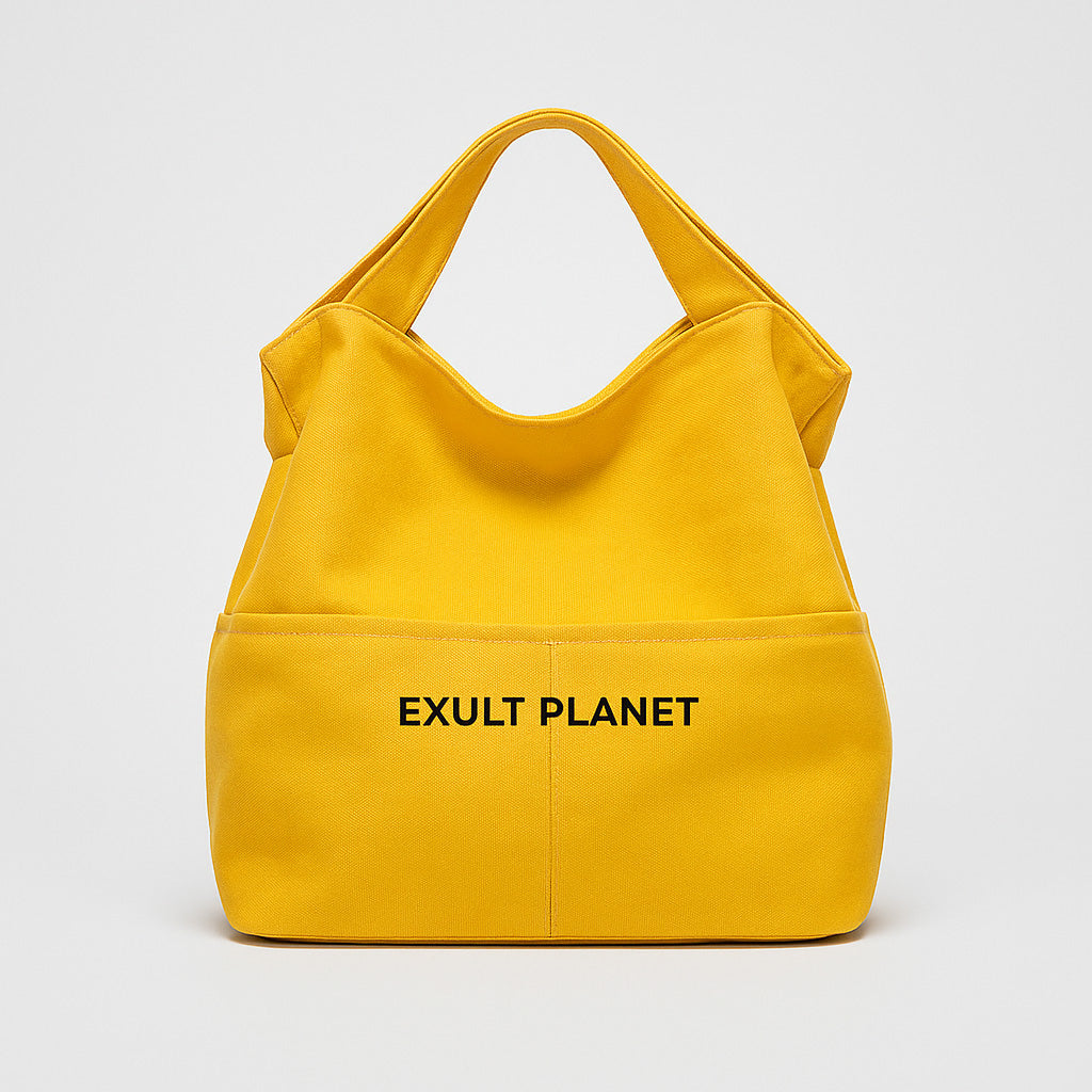Eco-Friendly Portable Canvas Lunch Box Bento Bag