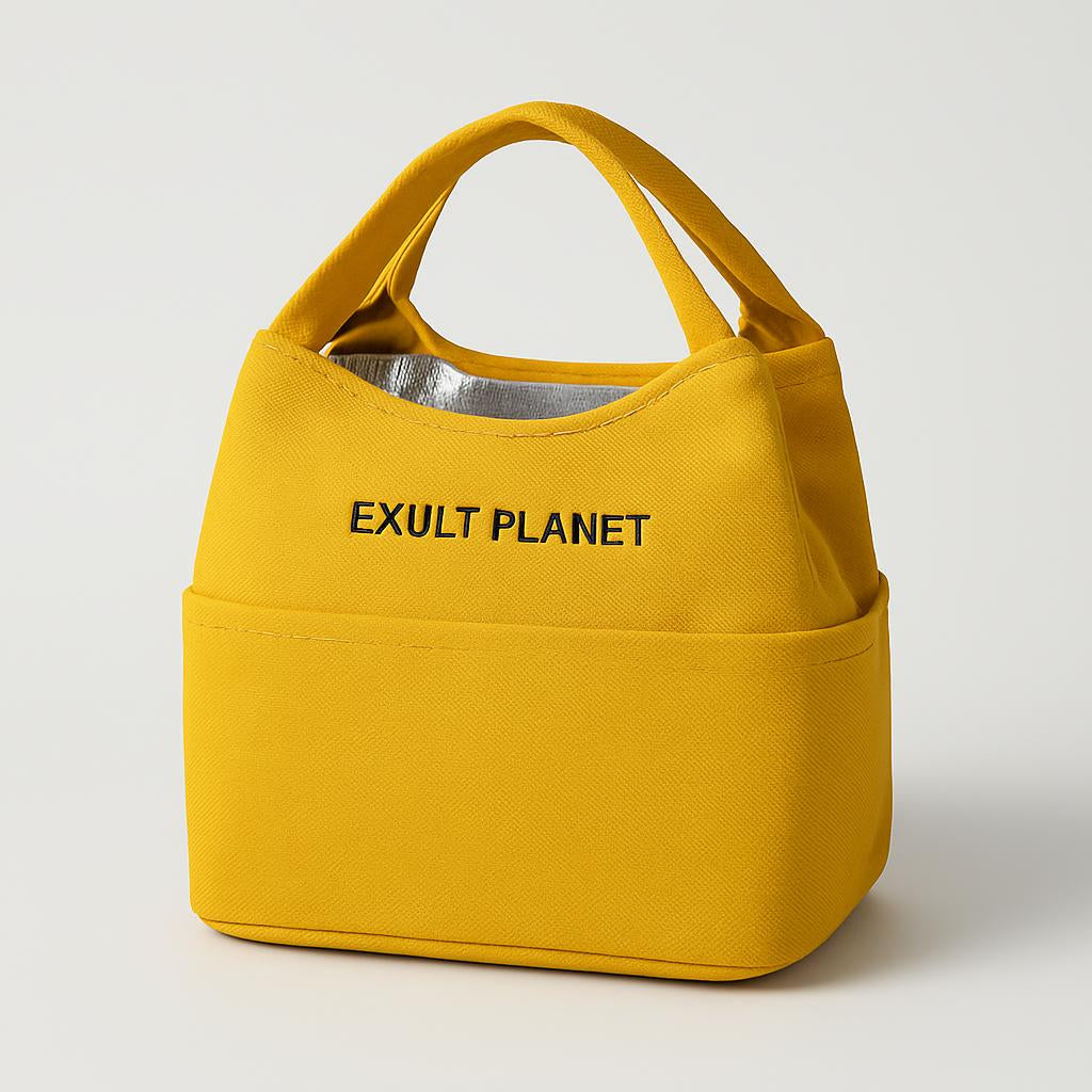 Eco-Friendly Portable Canvas Lunch Box Bento Bag