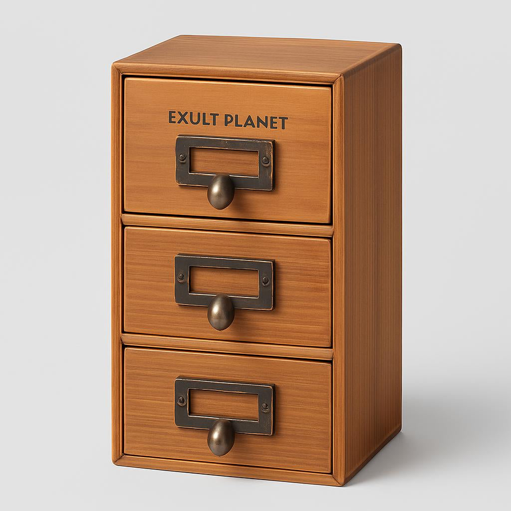 Eco-Friendly Wooden Storage Drawers for Home Organization