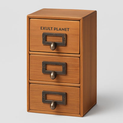 Eco-Friendly Wooden Storage Drawers for Home Organization