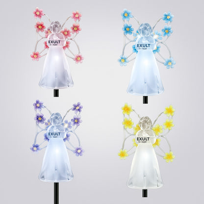 Solar Angel Garden Lights - Eco-Friendly Outdoor Décor