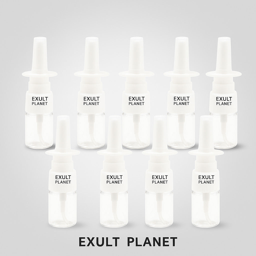 Eco-Friendly Refillable Clear Spray Bottle for Travel