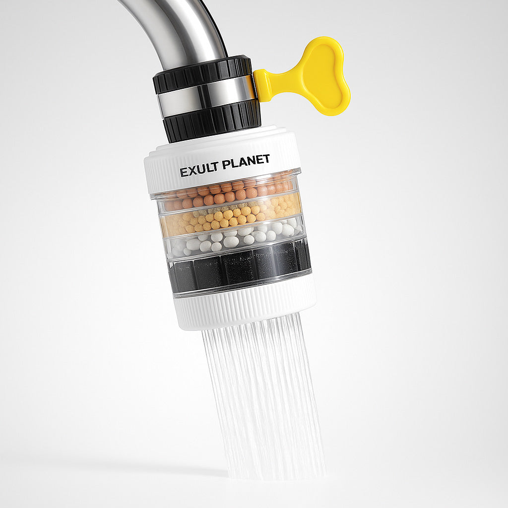 Eco-Friendly Six-Layer Faucet Water Filter for cleaner water