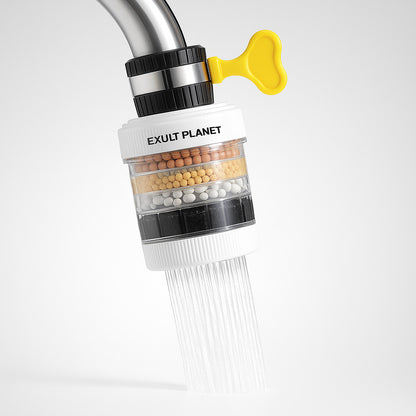 Eco-Friendly Six-Layer Faucet Water Filter for cleaner water