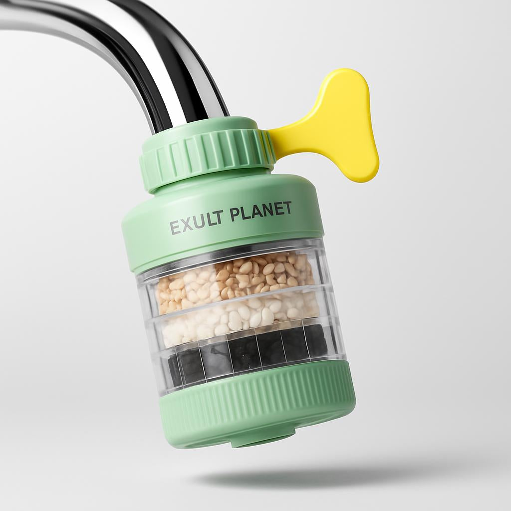 Eco-Friendly Six-Layer Faucet Water Filter