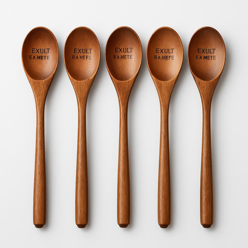 Eco-Friendly Wooden Spoons - Sustainable Kitchen Utensils