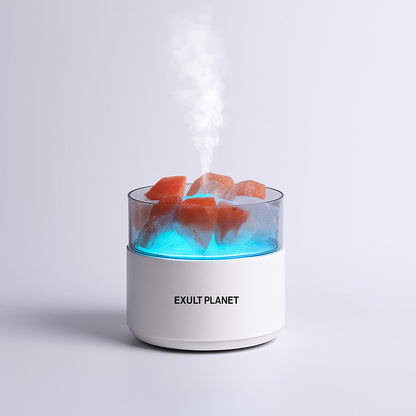 Crystal Salt Aroma Diffuser Humidifier with Ambient Light