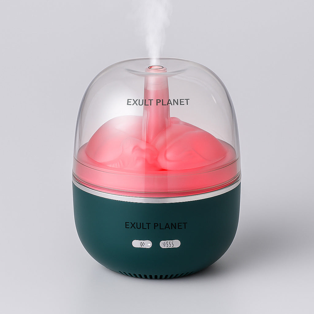 Eco-Friendly Aromatherapy Humidifier with Colorful Lights
