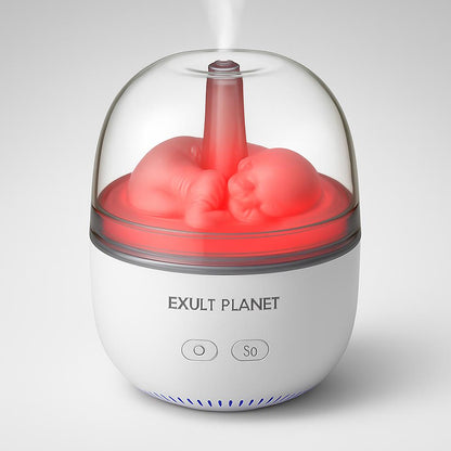 Eco-Friendly Aromatherapy Humidifier with Colorful Lights