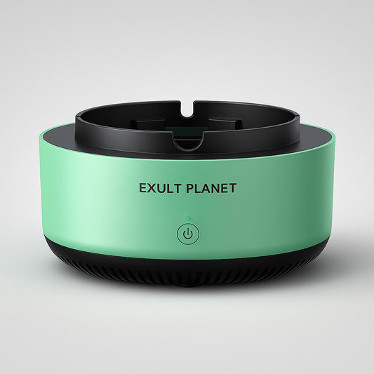 Smart Electronic Ashtray and Air Purifier for Smoke-Free Spaces