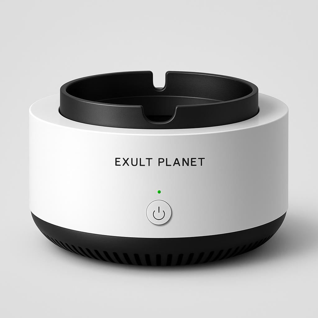 Smart Ashtray & Air Purifier for Smoke-Free Spaces