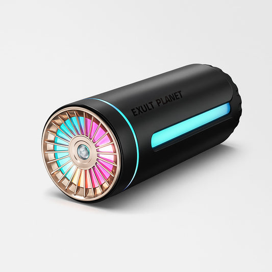 Portable Car Humidifier with Blue LED Light - Enhance Air Quality On-the-Go