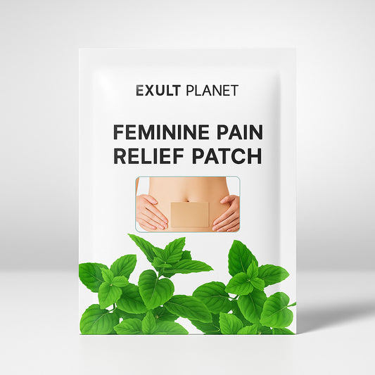Natural Feminine Pain Relief Patch - Skin-Toned, Reusable, Eco-Friendly